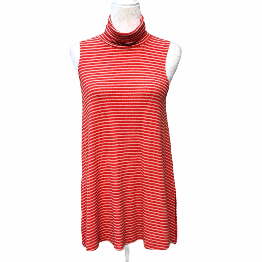Anthropologie Puella striped long tank Large EUC